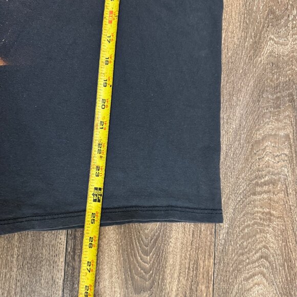 VTG Eric Clapton Journeyman World Tour 1990 Shirt Men's XL Black Faded 90s Hanes - Picture 6 of 7
